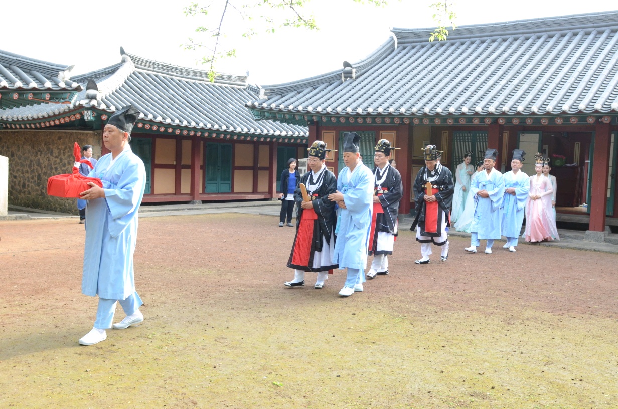 제52회 도민체전 성화채화(2018. 4. 12 삼성혈)